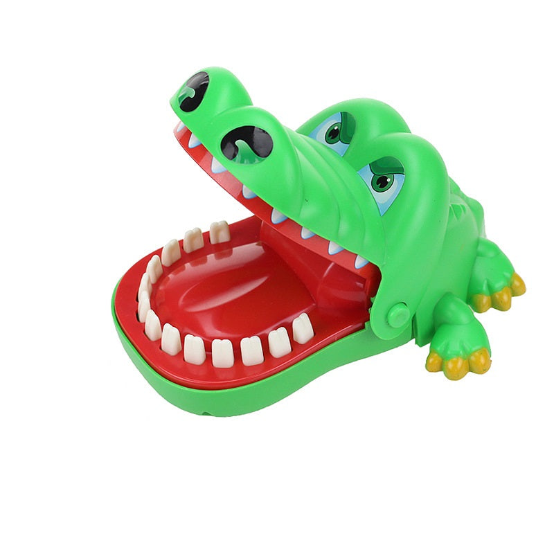 Crocodile Bite Finger Game Prank Toy with Teeth Action