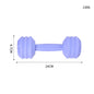 Dumbbell Silicone Teething Toy with Rattle for Baby 6