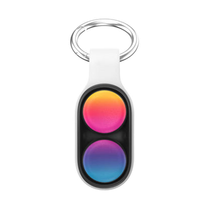 Magnetic Elastic Pop Up Puck Flip Fidget Toy Keychain 9