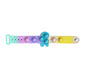 Silicone Pop It Fidget Toy Wrist Bracelet 25 × 5cm 4