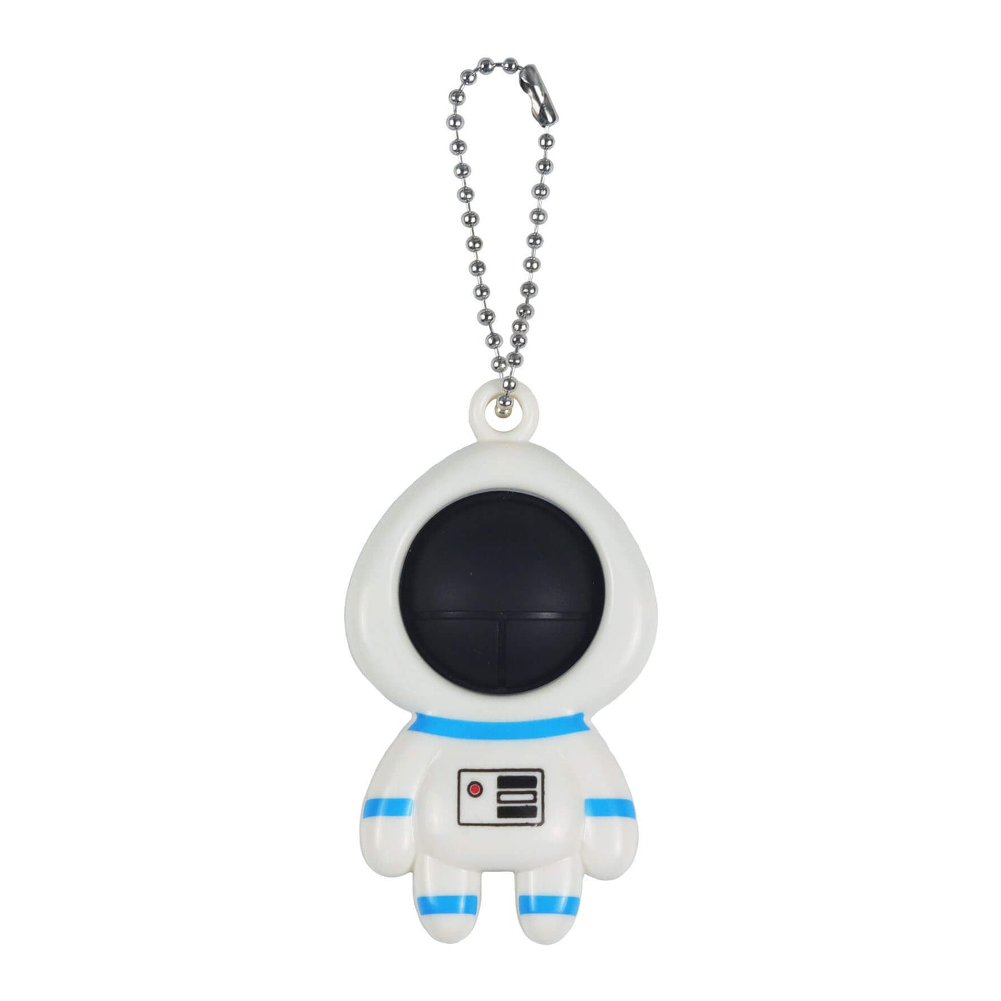 Astronaut Silicone Simple Dimple Fidget Toy Keychain
