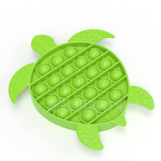 Silicone Pop It Fidget Toy Turtle Shape Sensory Toy for Kids
