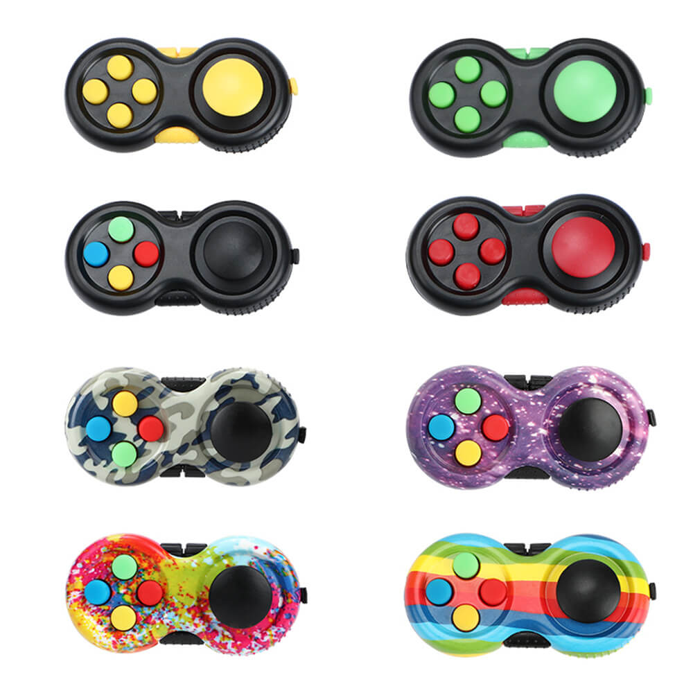 Plastic Fidget Pad 8 Function Sensory Fidget Toy 73 x 36mm – Chieeon
