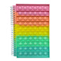 Silicone Pop It Fidget Toy Notebook A5 50 Sheets 2