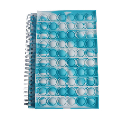 Silicone Pop It Fidget Toy Notebook A5 50 Sheets 5