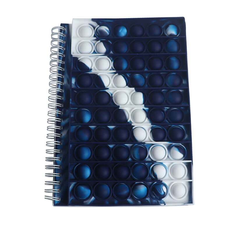 Silicone Pop It Fidget Toy Notebook A5 50 Sheets 8