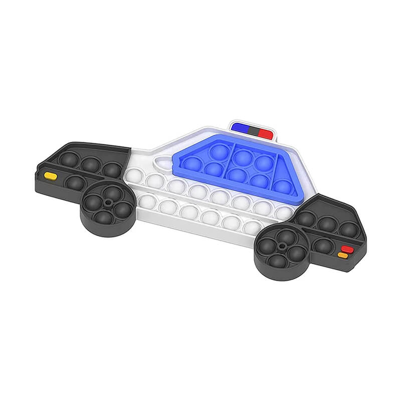 Silicone Pop It Fidget Toy Fire Truck Shape Puzzle 20cm x 13.2cm 2