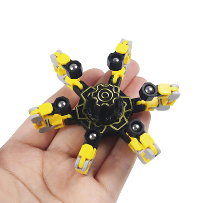 Transformable Fingertip Fidget Spinner Glow in the Dark 11