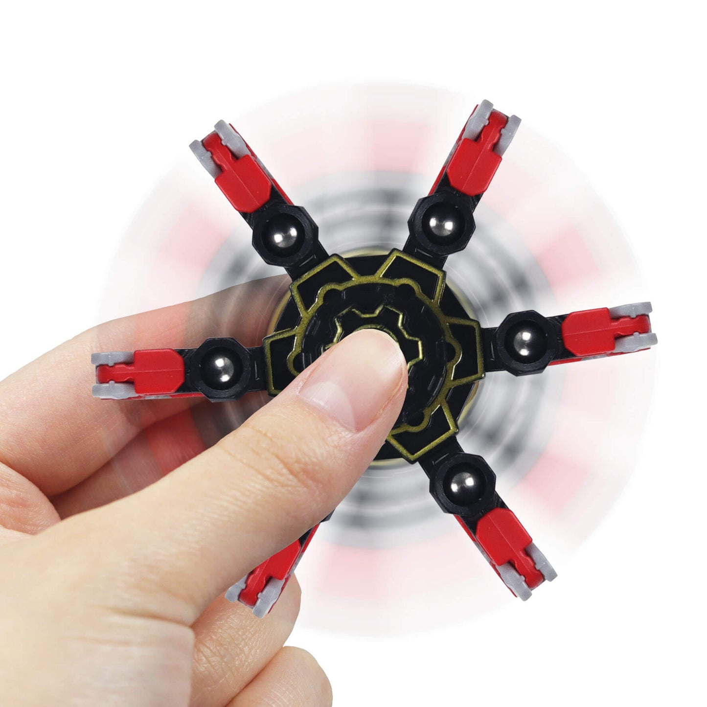 Transformable Fingertip Fidget Spinner Glow in the Dark 4