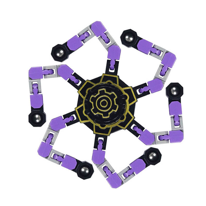 Transformable Fingertip Fidget Spinner Glow in the Dark 21