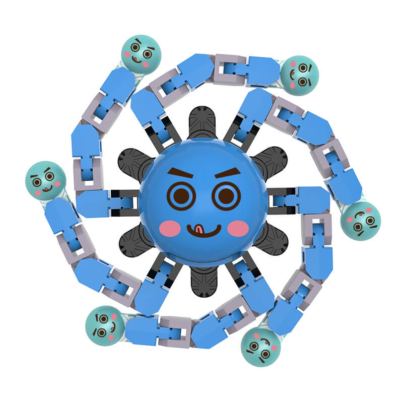 Transformable Fingertip Fidget Spinner Glow in the Dark 13