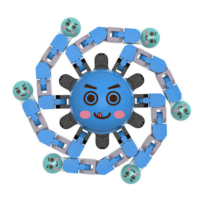 Transformable Fingertip Fidget Spinner Glow in the Dark 13