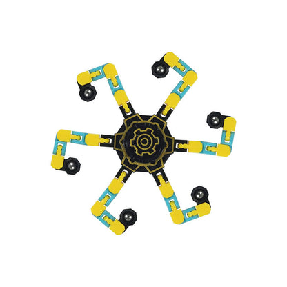 Transformable Fingertip Fidget Spinner Glow in the Dark 24