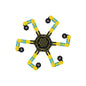 Transformable Fingertip Fidget Spinner Glow in the Dark 24