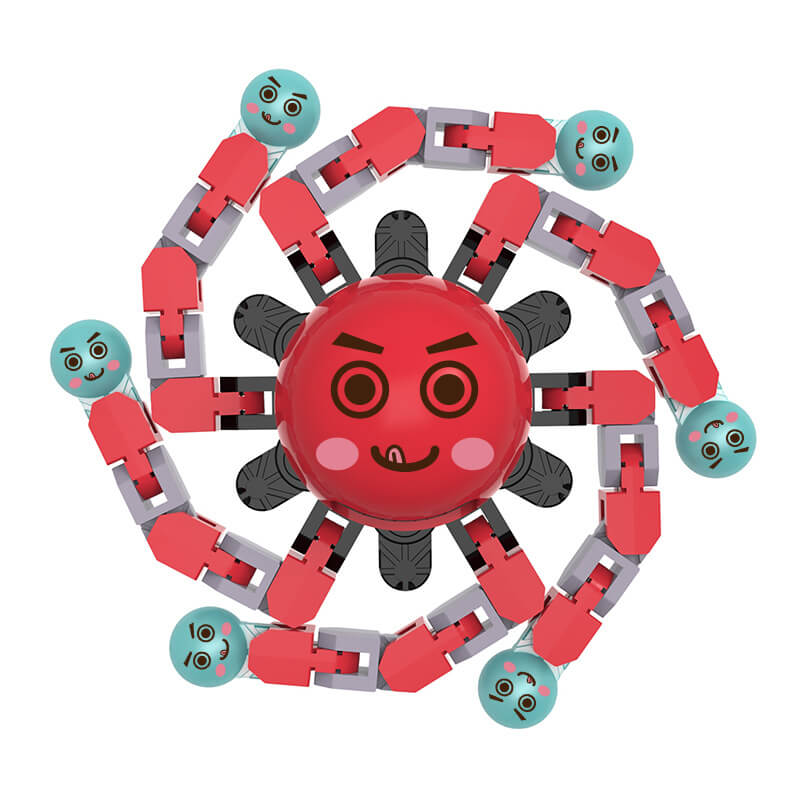 Transformable Fingertip Fidget Spinner Glow in the Dark 14