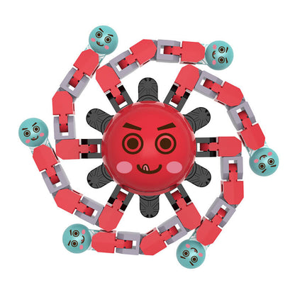 Transformable Fingertip Fidget Spinner Glow in the Dark 14