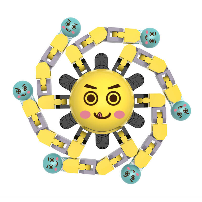 Transformable Fingertip Fidget Spinner Glow in the Dark 17