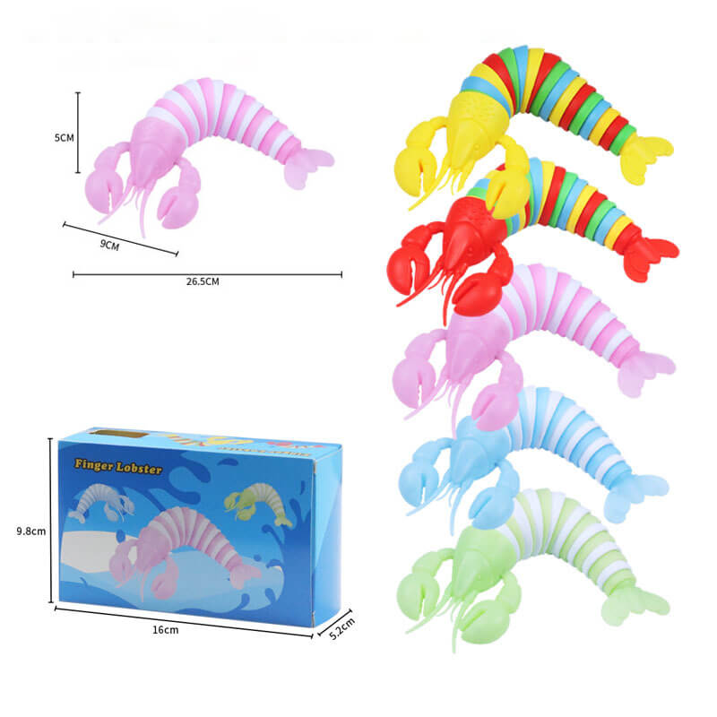 Flexible Sensory Fidget Slug Toy for Kids and Adults 3