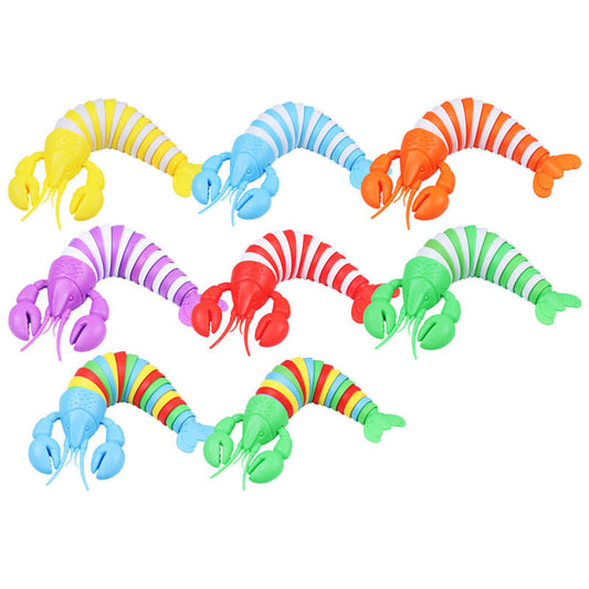 Flexible Lobster Fidget Toy Sensory Stretchable Squishy
