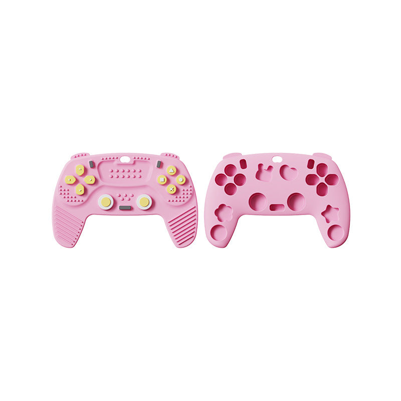 Silicone Teether Game Controller Shape for Baby 4