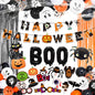 Halloween Boo Foil Balloon Kit Party Decoration Set 9
