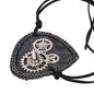 Halloween Pirate Gear Studded Eye Mask Party Accessory