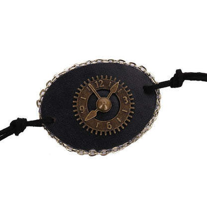 Halloween Pirate Gear Studded Eye Mask Party Accessory 7