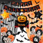 Halloween Pumpkin Foil Balloon Kit Party Decoration Set 10