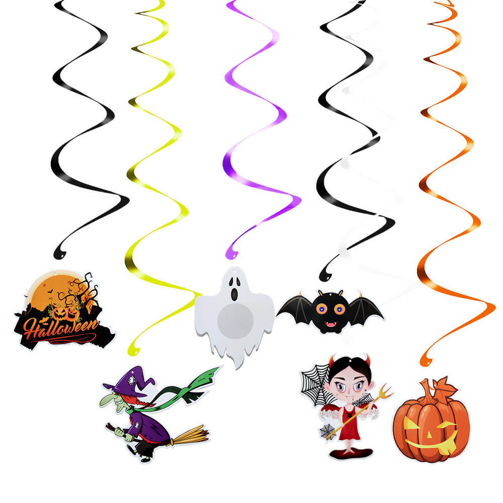 Happy Halloween Foil Balloons Party Decoration Set 11