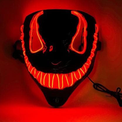 LED Light Up Venom Mask Halloween Party Mask 20cm x 22cm 4