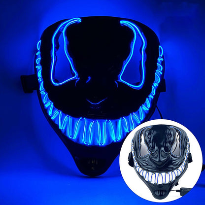 LED Light Up Venom Mask Halloween Party Mask 20cm x 22cm 6