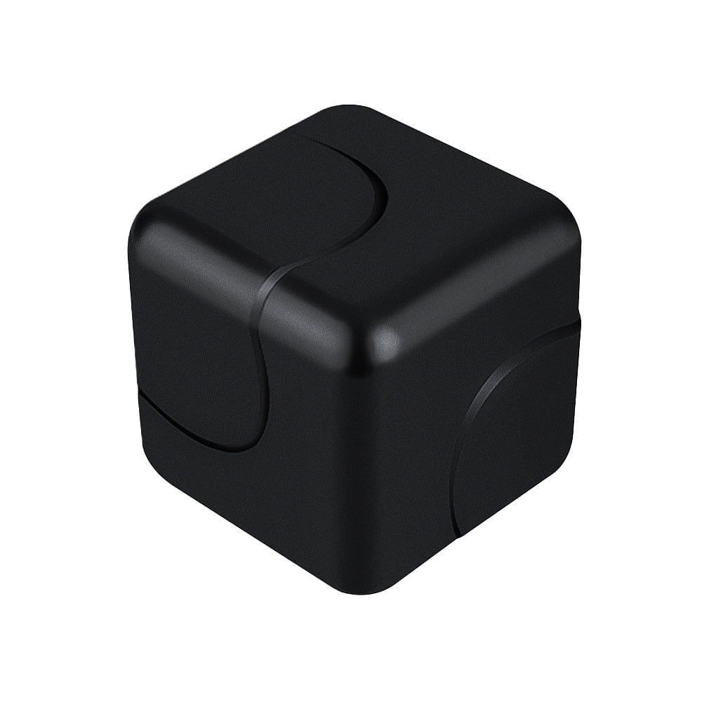 Metal Fidget Cube 3D Spinner Magnetic Zinc Alloy 30mm 8