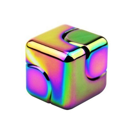 Metal Fidget Cube 3D Spinner Magnetic Zinc Alloy 30mm
