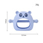 Panda Silicone Teether Glove Baby Chew Toy for 3 Months Above 6