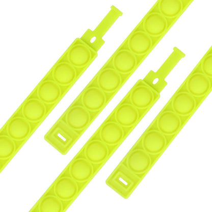 Silicone Pop It Fidget Toy Adjustable Bracelet 22.5cm 7
