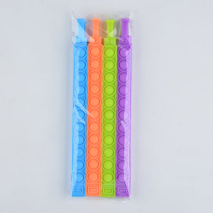 Silicone Pop It Fidget Toy Adjustable Bracelet 22.5cm 8