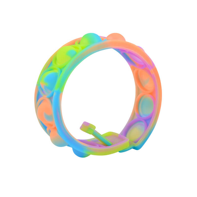 Silicone Pop It Fidget Toy Adjustable Bracelet 22.5cm 2