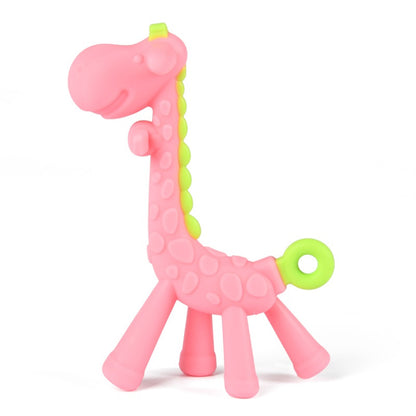 Silicone Giraffe Teething Toy for Baby Above 3 Months 12