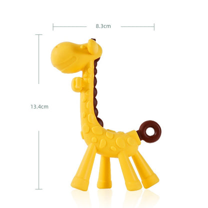Silicone Giraffe Teething Toy for Baby Above 3 Months 10