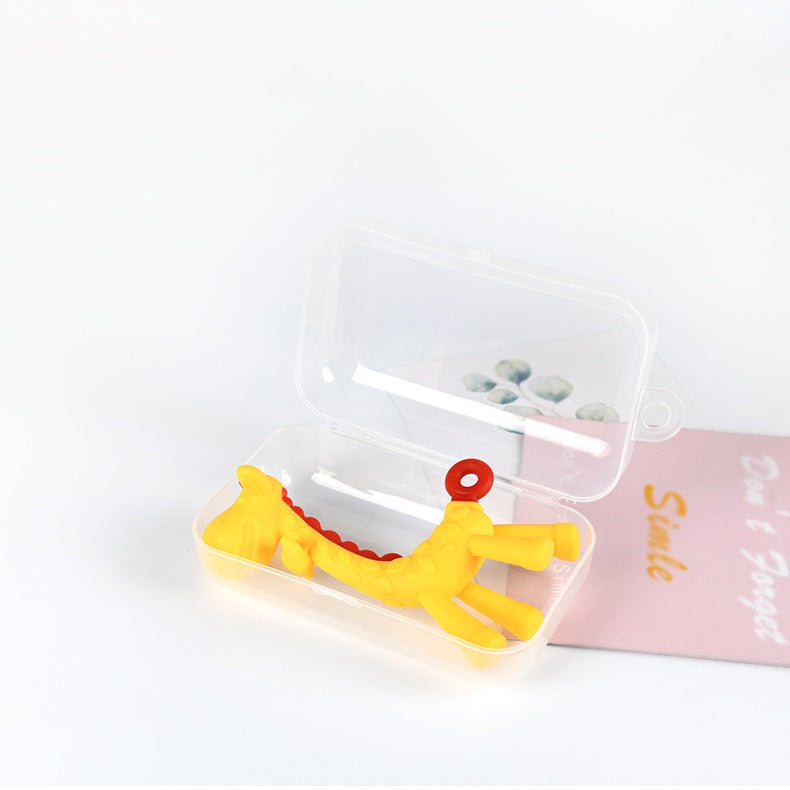 Silicone Giraffe Teething Toy for Baby Above 3 Months 6