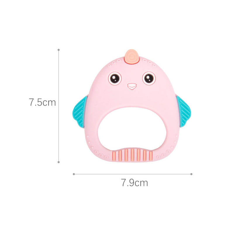 Silicone Animal Teething Toy Baby Chew Toy for 3 Months and Up 10