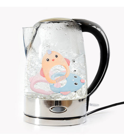 Silicone Animal Teething Toy Baby Chew Toy for 3 Months and Up 7