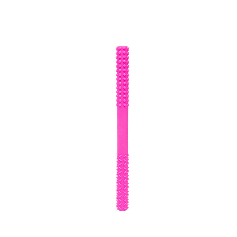 Silicone Baby Teething Tubes Teether Toy for Babies 3 Months+ 12