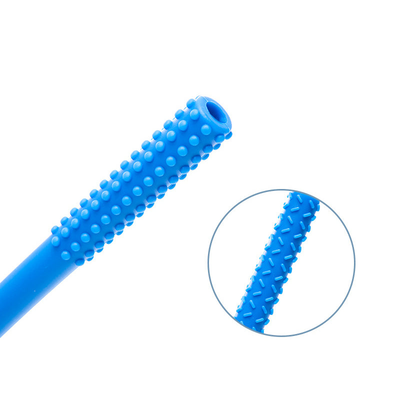 Silicone Baby Teething Tubes Teether Toy for Babies 3 Months+ 9