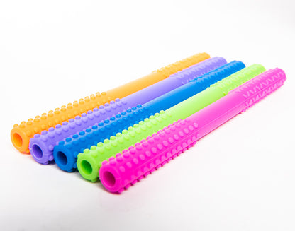 Silicone Baby Teething Tubes Teether Toy for Babies 3 Months+ 5