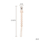 Silicone Baby Teether Pacifier Clip Chain with Stainless Steel Clip 10