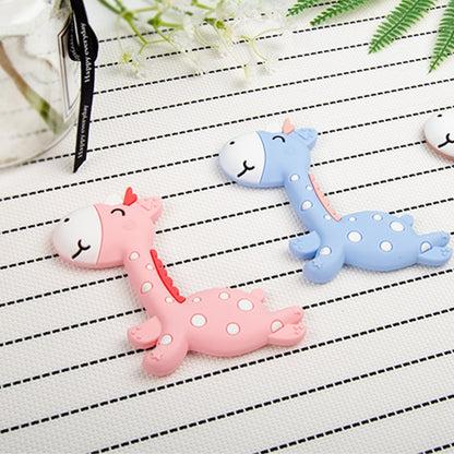 Silicone Giraffe Teething Toy for Baby 3 Months and Up 4