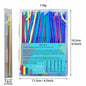 Silicone Pick Up Sticks Tabletop Game 50 Pack Random Colors