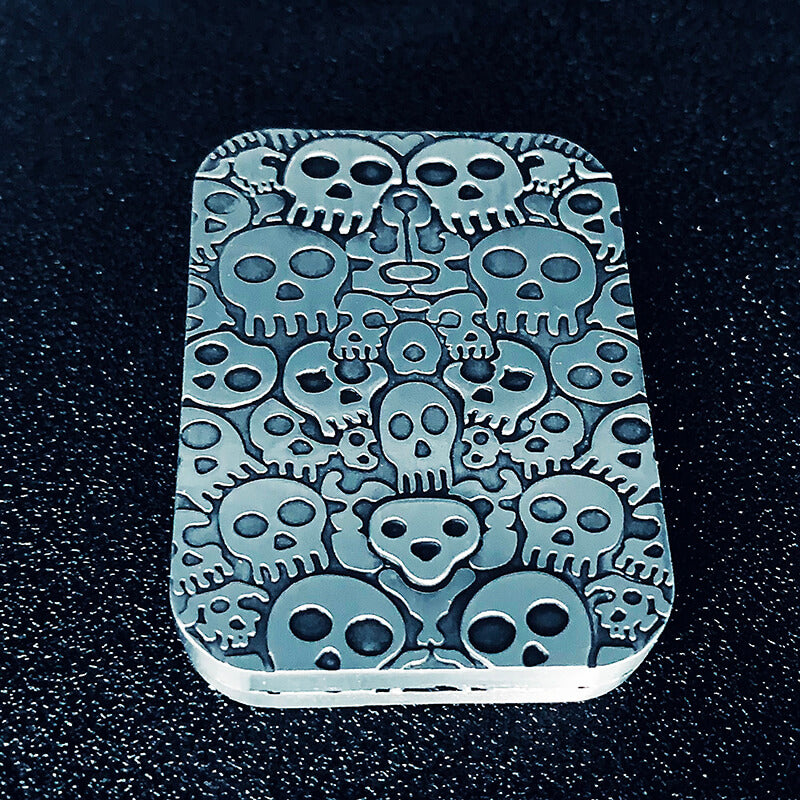 Metal Magnetic Skull Fidget Slider EDC with 11 Magnets 4
