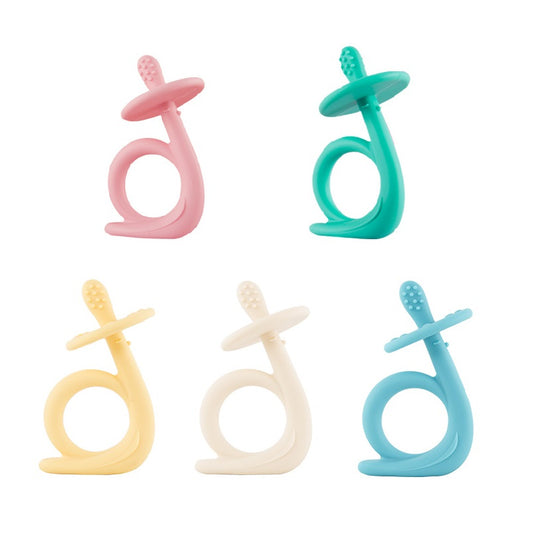 Snail Silicone Teething Toy for Baby More Than 3 Months
